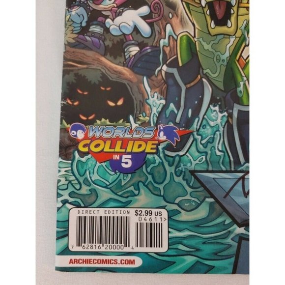 Sonic Universe Comic Book Issue #46, Chaotix Quest Part 1 of 4 Signed Issue - Picture 6 of 11